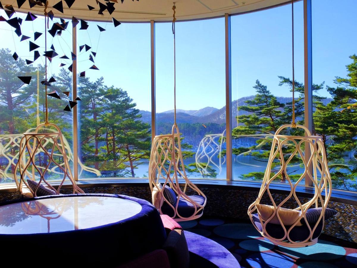 Urabandai Lake Resort Geihinkan Nekoma Rikyu Kitashiobara Eksteriør bilde