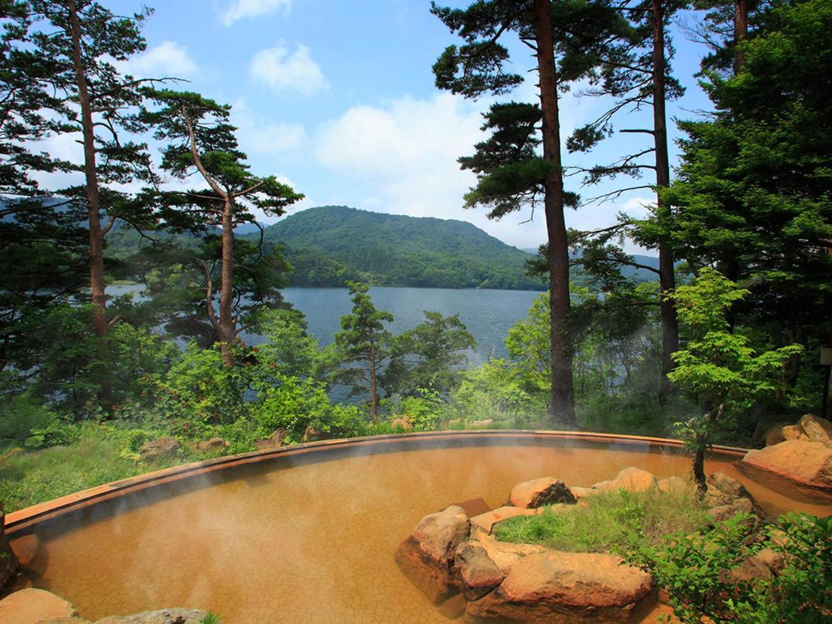 Urabandai Lake Resort Geihinkan Nekoma Rikyu Kitashiobara Eksteriør bilde